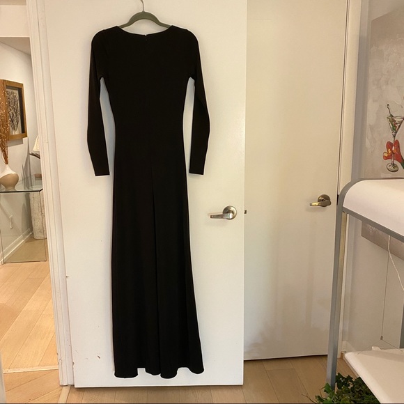 NEW Cinq a Sept “Gwen” long sleeve gown size 2 - Picture 6 of 8